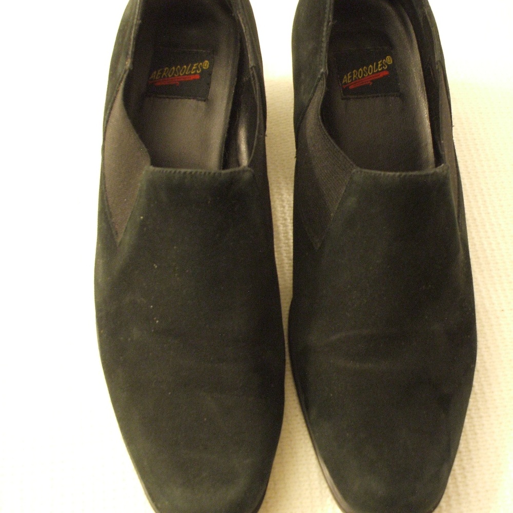 Black Suede Heels